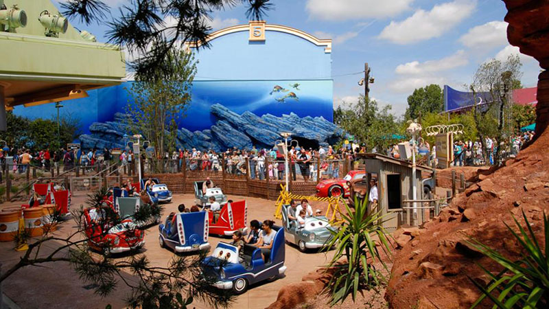 Cars Quatre Roues Rallye — Disney Adventure World, Disneyland Paris