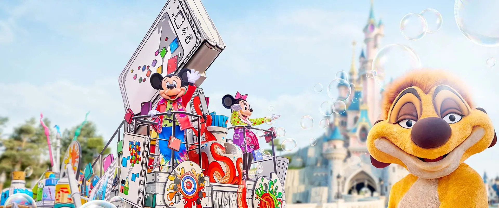 A Million Splash of Colour — Parque Disneyland, Disneyland Paris